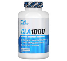 EVLution Nutrition, CLA 1000, Stimulant Free Weight Management, 180 Softgels