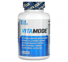 Витаминно-минеральные комплексы EVLution Nutrition, VitaMode, высокоэффективные мультивитамины, 120 таблеток