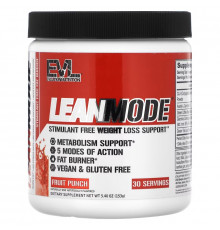 EVLution Nutrition, LeanMode, Фруктовый Пунш, 5,4 унции (153 г)