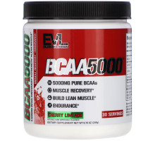 EVLution Nutrition, BCAA5000, Cherry Limeade, 8.78 oz (249 g)