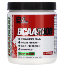 EVLution Nutrition, BCAA5000, Cherry Limeade, 8.78 oz (249 g)