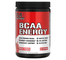 EVLution Nutrition, BCAA Energy, фруктовый пунш, 10,2 унц. (288 г)
