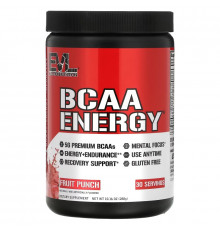 EVLution Nutrition, BCAA Energy, фруктовый пунш, 10,2 унц. (288 г)