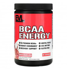 EVLution Nutrition, BCAA ENERGY, арбуз, 252 г (8,89 унции)