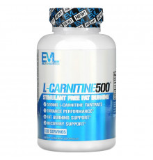 EVLution Nutrition, Карнитин 500, 120 капсул