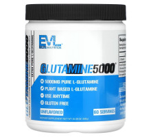 EVLution Nutrition, Glutamine5000, 5000 mg, Unflavored, 10.6 oz (300 g)