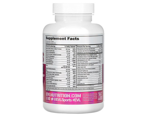 EVLution Nutrition, Women's Multivitamin, 120 Tablets EVLution Nutrition, Women's Multivitamin, 120 Tablets