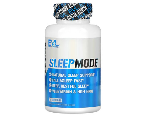EVLution Nutrition, SleepMode, 60 Veggie Capsules EVLution Nutrition, SleepMode, 60 Veggie Capsules