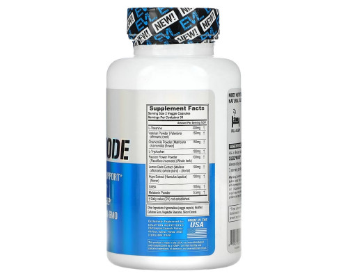 EVLution Nutrition, SleepMode, 60 Veggie Capsules EVLution Nutrition, SleepMode, 60 Veggie Capsules
