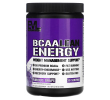 EVLution Nutrition, BCAA LEAN ENERGY, Furious Grape, 10.9 oz (309 g)