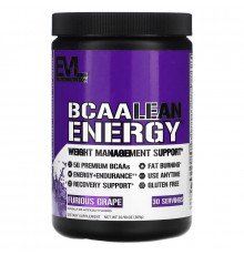 EVLution Nutrition, BCAA LEAN ENERGY, Furious Grape, 10.9 oz (309 g)
