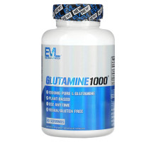 EVLution Nutrition, Glutamine1000, 1,000 mg, 120 Veggie Capsules