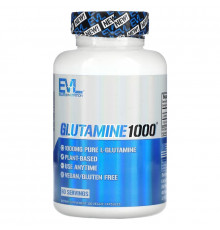 EVLution Nutrition, Glutamine1000, 1,000 mg, 120 Veggie Capsules