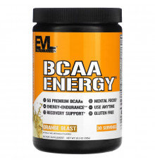 EVLution Nutrition, BCAA ENERGY, Orange Blast, 10.1 oz (285 g)