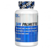 Мужское здоровье EVLution Nutrition, Saw Palmetto, 500 mg, 60 Veggie Capsules