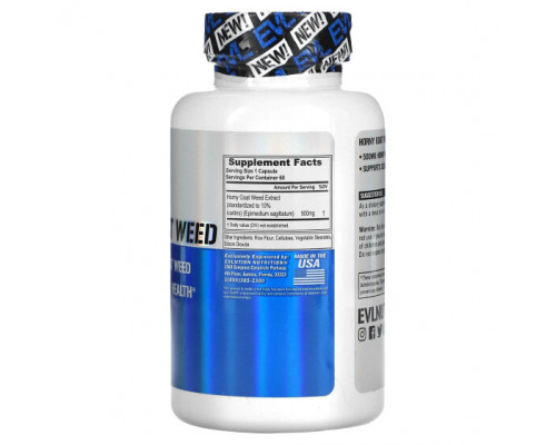 Мужское здоровье Horny Goat Weed, 500 mg , 60 Veggie Capsules Мужское здоровье Horny Goat Weed, 500 mg , 60 Veggie Capsules