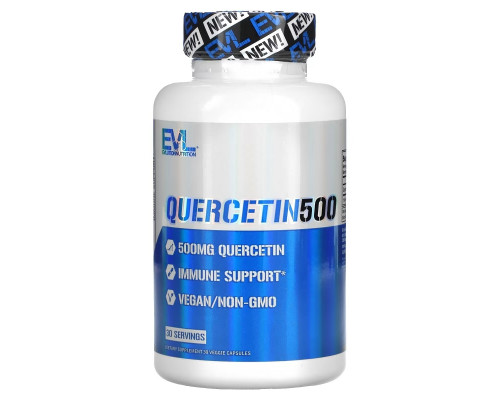 EVLution Nutrition, Quercetin 500, 500 mg, 30 Veggie Capsules EVLution Nutrition, Quercetin 500, 500 mg, 30 Veggie Capsules