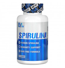 EVLution Nutrition, Spirulina, 180 Tablets