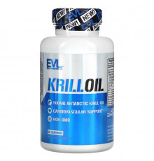 EVLution Nutrition, Krill Oil, 500 mg, 60 Softgels