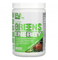 EVLution Nutrition, Stacked Greens Energy, Orchard Apple, 7.3 oz (207 g)
