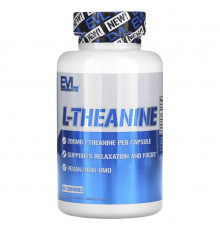 EVLution Nutrition, L-Theanine, 200 mg, 60 Veggie Capsules