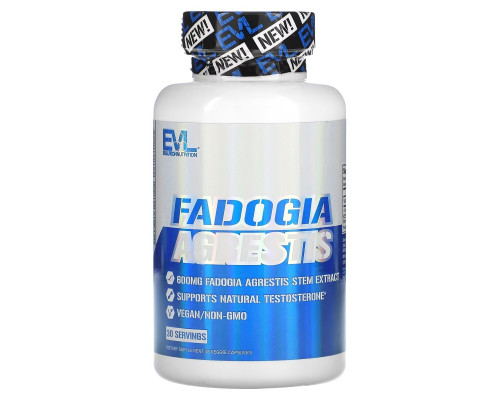 EVLution Nutrition, Fadogia Agrestis, 600 mg, 30 Veggie Capsules EVLution Nutrition, Fadogia Agrestis, 600 mg, 30 Veggie Capsules