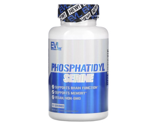 EVLution Nutrition, Phosphatidyl Serine, 60 Veggie Capsules EVLution Nutrition, Phosphatidyl Serine, 60 Veggie Capsules