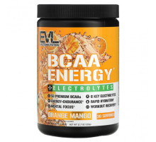 Электролиты EVLution Nutrition, BCAA Energy Plus, электролиты, апельсин и манго, 333 г (11,7 унции)