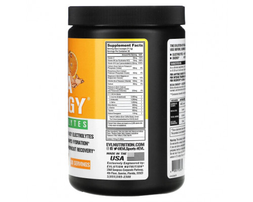 Электролиты EVLution Nutrition, BCAA Energy Plus, электролиты, апельсин и манго, 333 г (11,7 унции) Электролиты EVLution Nutrition, BCAA Energy Plus, электролиты, апельсин и манго, 333 г (11,7 унции)