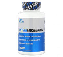 Грибы EVLution Nutrition, Гриб рейши, 60 растительных капсул
