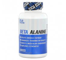 Аминокислоты EVLution Nutrition, Бета-аланин, 60 растительных капсул