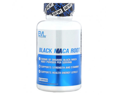 Суперфуды EVLution Nutrition, Корень черной маки, 60 растительных капсул Суперфуды EVLution Nutrition, Корень черной маки, 60 растительных капсул