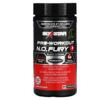 Six Star, Elite Series, Pre-Workout N.O. FURY, 60 Caplets