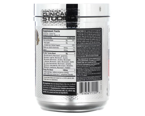 Six Star, Elite Series, Aminos + Energy, Fruit Punch, 7.29 oz (207 g) Six Star, Elite Series, Aminos + Energy, Fruit Punch, 7.29 oz (207 g)
