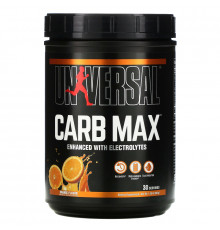 Universal Nutrition, Carb Max, Replenish Glycogen & Electrolytes, Orange, 1.39 lb (632 g)