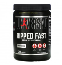 Universal Nutrition Ripped Fast Усовершенствованный высокоэффективный жиросжигатель 120 капсул