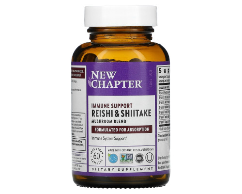 New Chapter, Lifeshield, поддержка иммунитета, 60 капсул New Chapter, Lifeshield, поддержка иммунитета, 60 капсул
