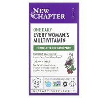 New Chapter, Ежедневные мультивитамины для каждой женщины, 48 таблеток