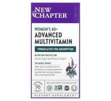 New Chapter, 40+ Every Woman II, Multivitamin, 96 Таблеток