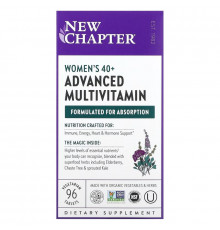 New Chapter, 40+ Every Woman II, Multivitamin, 96 Таблеток