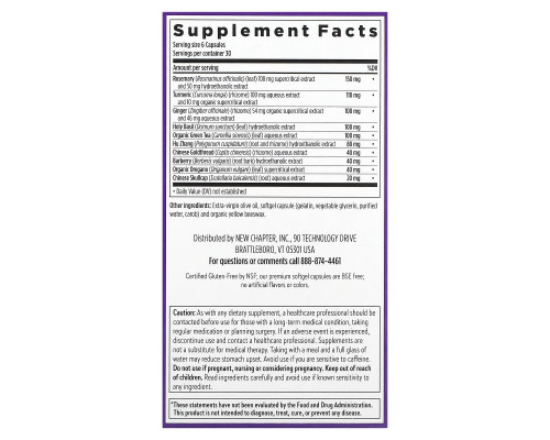 New Chapter, Zyflamend, 180 Mini Softgels New Chapter, Zyflamend, 180 Mini Softgels