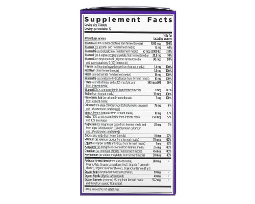New Chapter, Perfect Postnatal, Multivitamin, 96 Tablets New Chapter, Perfect Postnatal, Multivitamin, 96 Tablets