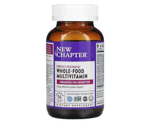 New Chapter, Perfect Postnatal, Multivitamin, 96 Tablets New Chapter, Perfect Postnatal, Multivitamin, 96 Tablets