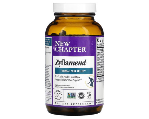 New Chapter, Zyflamend Whole Body, 180 растительных капсул New Chapter, Zyflamend Whole Body, 180 растительных капсул