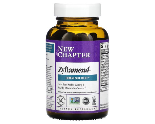 New Chapter, Zyflamend, 60 Vegetarian Capsules New Chapter, Zyflamend, 60 Vegetarian Capsules
