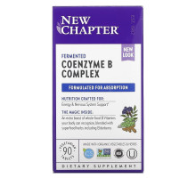 New Chapter, Coenzyme B Food Complex, 90 Vegetarian Tablets