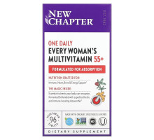 New Chapter, 55+ Every Woman's One Daily Multi, 96 Veggie Tabs