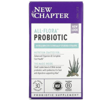 New Chapter, All-Flora Probiotic , 30 Vegan Capsules