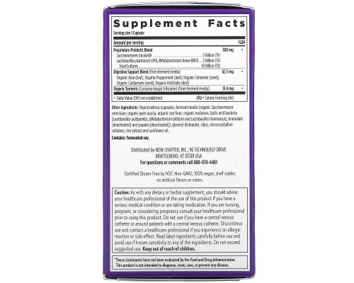New Chapter, All-Flora Probiotic , 30 Vegan Capsules New Chapter, All-Flora Probiotic , 30 Vegan Capsules