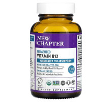 New Chapter, Fermented Vitamin B12, 60 Vegan Tablets